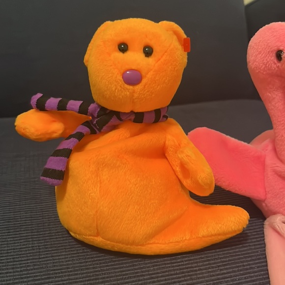 Harry Potter TY beanie baby Neon collectible ghost Bear pink flamingo - Picture 3 of 13